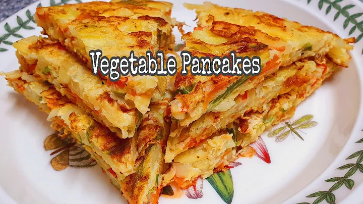 VEGETABLE PANCAKES WITHOUT FLOUR | SUPER QUICK AND EASY RECIPE BY.ESTELLA CHANNEL