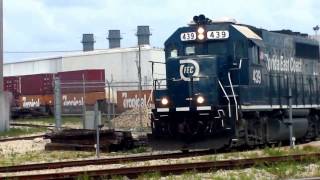 Train 950 assembling cuts in the Port of Palm Beach