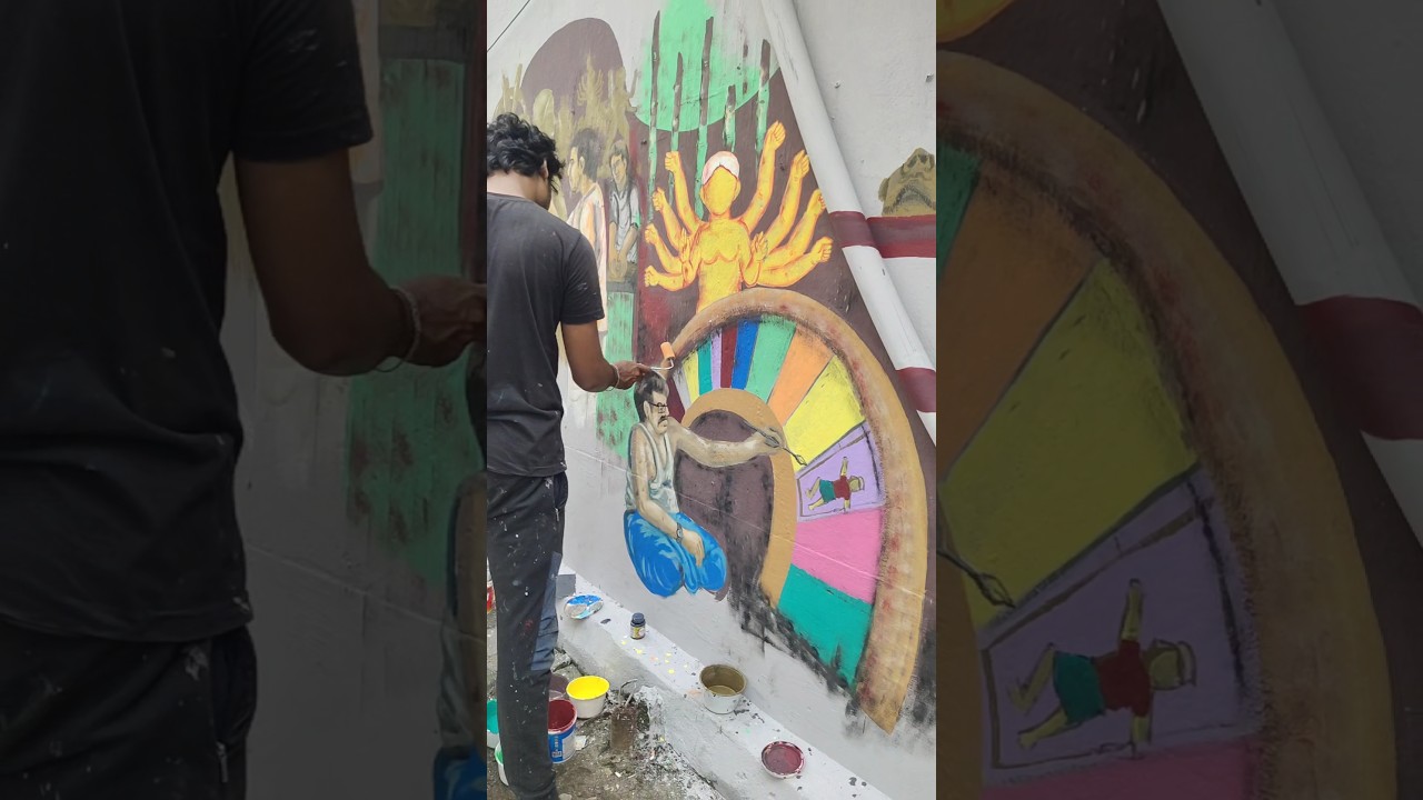 Durga puja 2024 Work in progress 🌼 