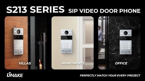 DNAKE IP Intercom Products Overview - Tehama Technology