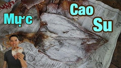 Mua Phải Khô MỰC GIẢ  KHÔ MỰC CAO SU  2 Con Chỉ 100k // Fake squid dry