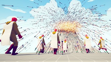 50 STRONGEST Units (All Faction) vs 30 HWACHA - Totally Accurate Battle Simulator TABS