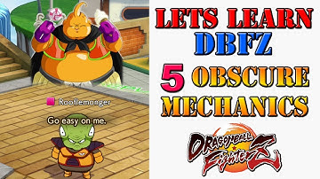 Lets learn DBFZ! - 5 Obscure game mechanics you may have forgotten