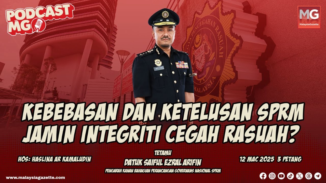 (LIVE)) Kebebasan Dan Ketelusan SPRM Jamin Integriti Cegah Rasuah ...