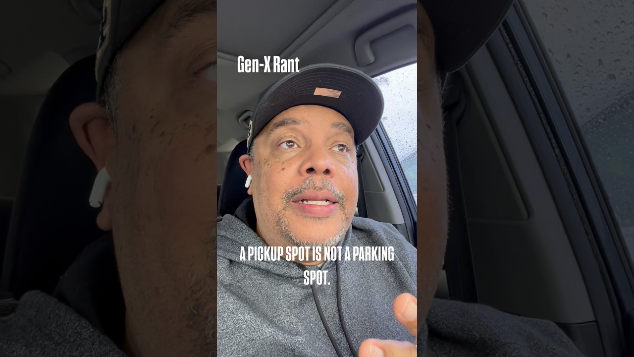 A pickup spot is NOT a parking spot! Stop it! #GenXRant #shopping #parking