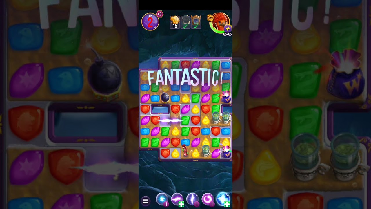 Harry Potter: Puzzles & Spells level 1941 no boosters