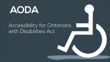 Accessibility for Ontarians with Disabilities Act