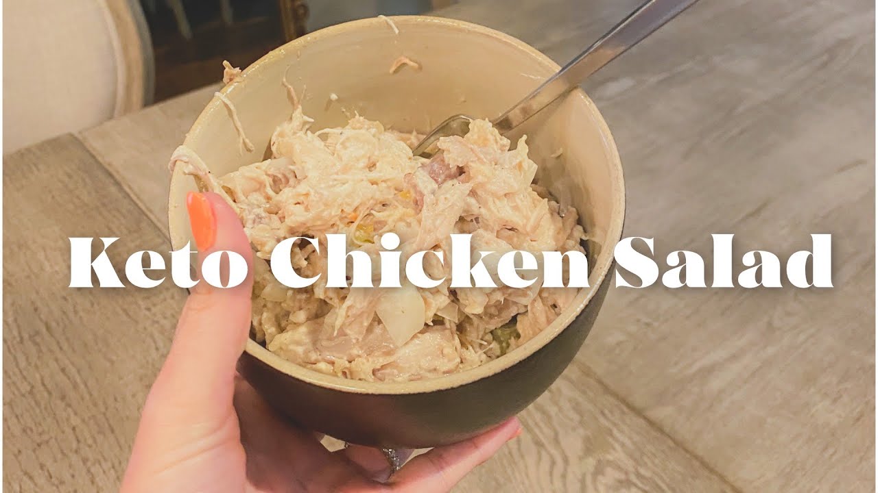 Keto Chicken Salad Recipe | NEISHA LOVES IT