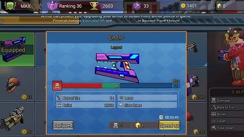 I GOT LEGENDARY WEAPON EMP IN BUILD AND SHOOT | BLOCKMAN GO #buildandshoot #bmgo