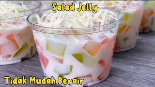 Resep Salad Jelly Enak dan tidak mudah berair ‼️Ide Jualan Banyak Untung