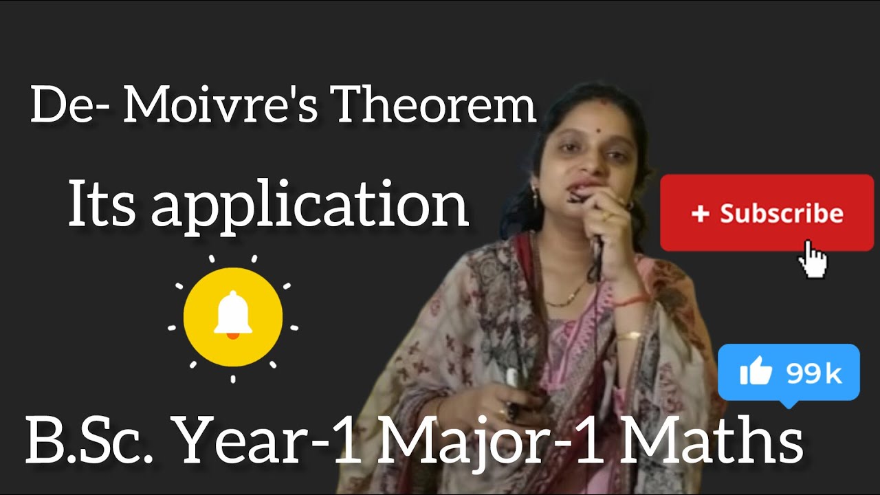 Application of De-Moivre's Theorem ✌️ B.Sc. Major-1 Maths NEP 2025 