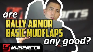 RALLY ARMOR BASIC MUD FLAPS!!
