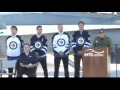 Winnipeg Jets 2011 - 2012 Jersey FULL Press Conference Live From 17th Wing Base Winnipeg: 09/06/11