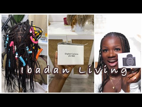 Ibadan Living #8 | Giving vlogs the last SHOT + Bohemian hair+ Sony ZV-1 II + Ibadan people are lazy