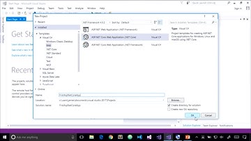 ASP.NET Core in Visual Studio 2017 | Getting Started with ASP .NET Core using Visual Studio 2017