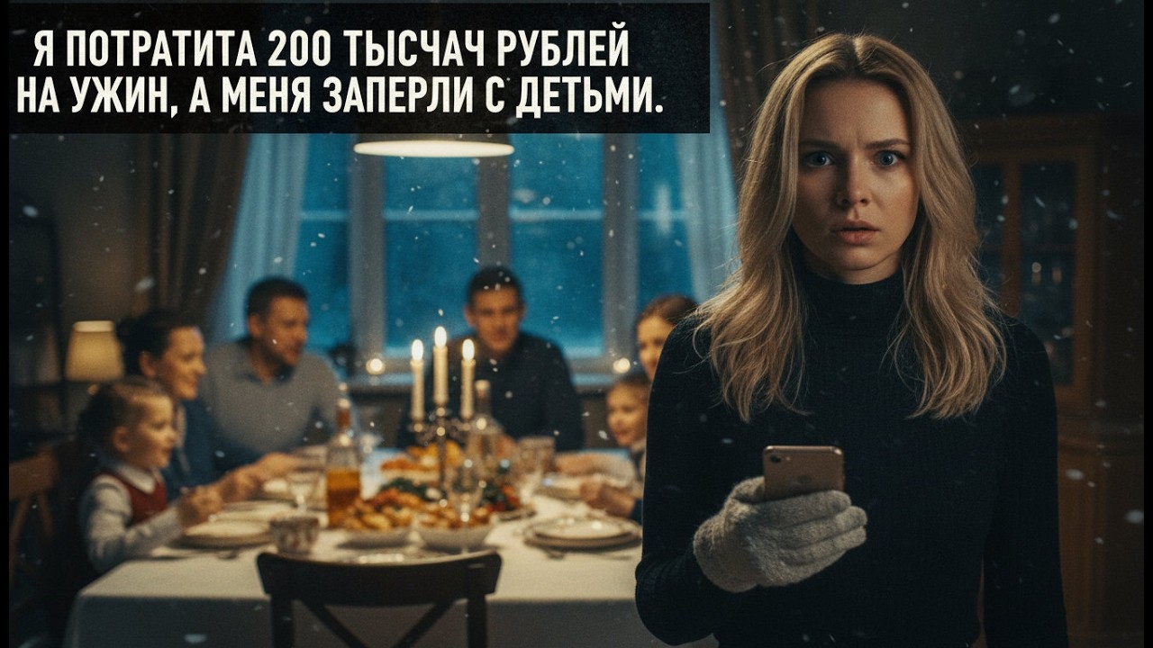 Я потратила 200 000 на рождественский ужин — а меня запланировали запереть наверху с детьми