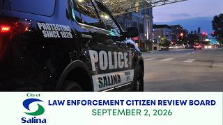 Law Enforcement Citizen Review Board - September 2, 2026