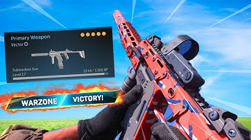 50 KILL Game! THE NEW BEST "VECTOR" CLASS SETUP in WARZONE! IT
