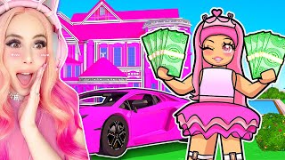 Living Like A MILLIONAIRE For 24 Hours In Brookhaven... Roblox