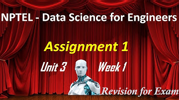 2022 NPTEL Data Science for Engineers Assignment Answers | Week 1 | Unit 3 | Solutions  2022