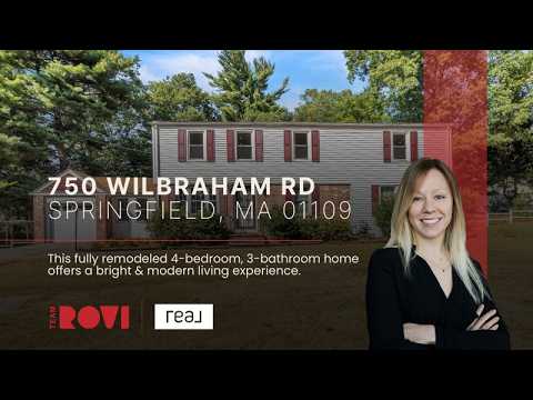 750 Wilbraham Rd, Springfield, MA home video tour