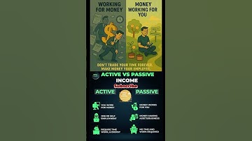 Active Income vs Passive Income | How to Make Money Work for You