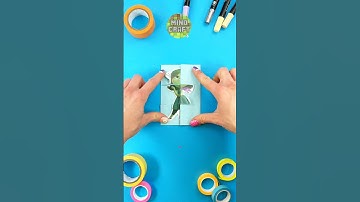 Try to Solve Impossible Paper Craft Puzzle with Disgust by Inside Out #insideout #papercraft #puzzle