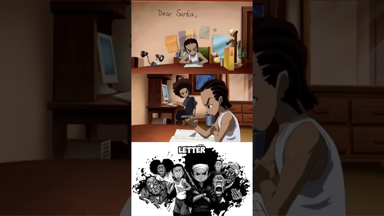 🎅 Remember When Riley Wrote “Dear Santa” On The Boondocks!? 😂 Merry Christmas 🎄 