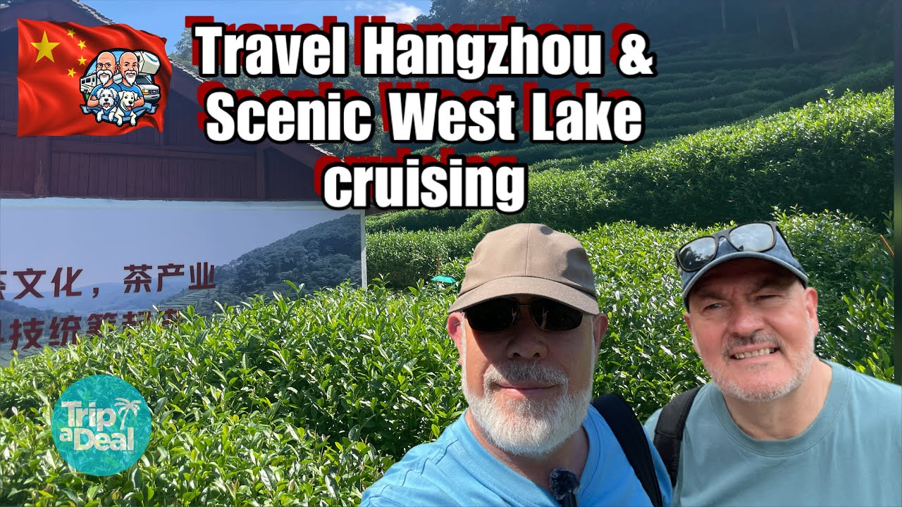 Hangzhou Travel Vlog 🇨🇳  Tai Lake Walk, West Lake Cruise & Tea Village Tour