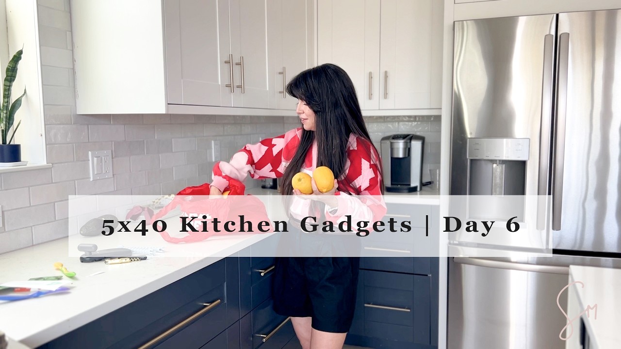 5x40 Decluttering Challenge Day 6 Gadgets & Utensils | 5 Minutes a Day for 40 Days of Lent