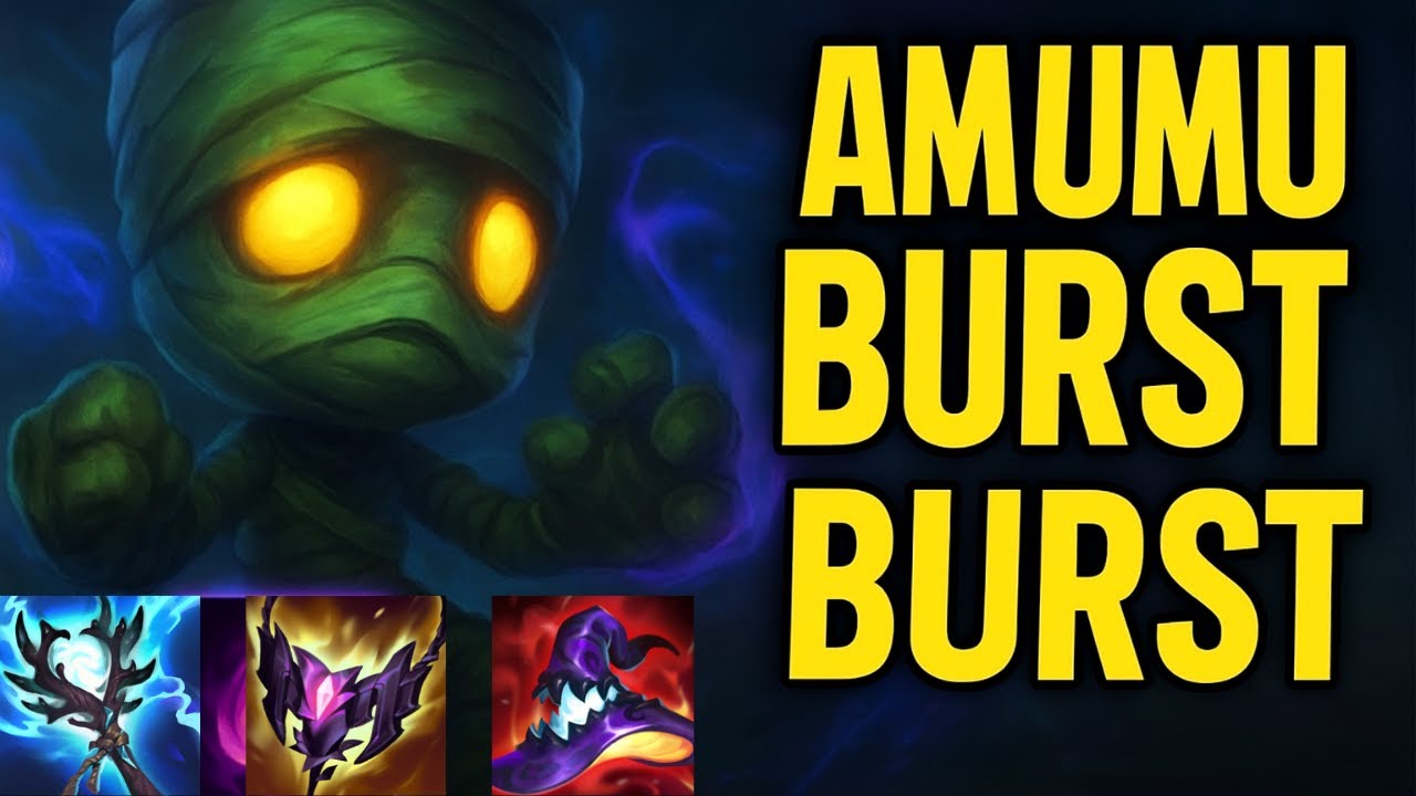 AP Amumu Mid = One Shot Machine! 💀 (Burst Damage Build) Patch 25.17