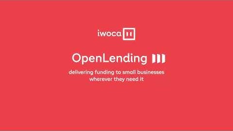 iwoca presents OpenLending