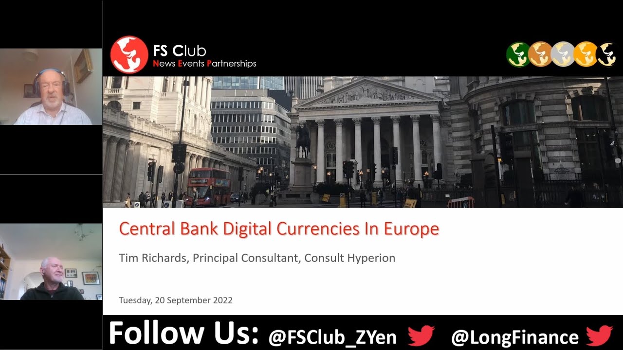 Central Bank Digital Currencies In Europe - YouTube