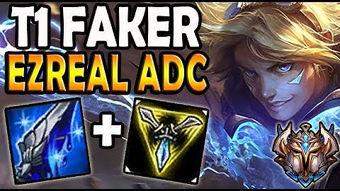 T1 Faker EZREAL ADC vs KAISA - Lol Ranked Korea ✔️