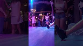 Line dancing at Westwood coast in Costa Mesa