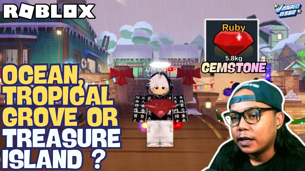 BEST SPOT TO FIND RUBY GEMSTONE !!! - Fish It Roblox