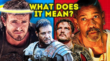 GLADIATOR 1 & 2 Breakdown | Ending Explained, Hidden Details, Historical Accuracy, Easter Eggs.