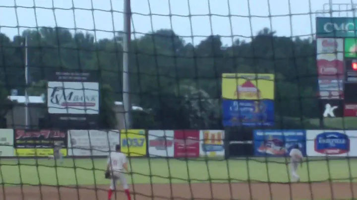 Greenville RHP JB Wendelken vs. Kannapolis LF Kale...