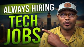 10 Companies Always Hiring Tech Jobs (Remote Work)