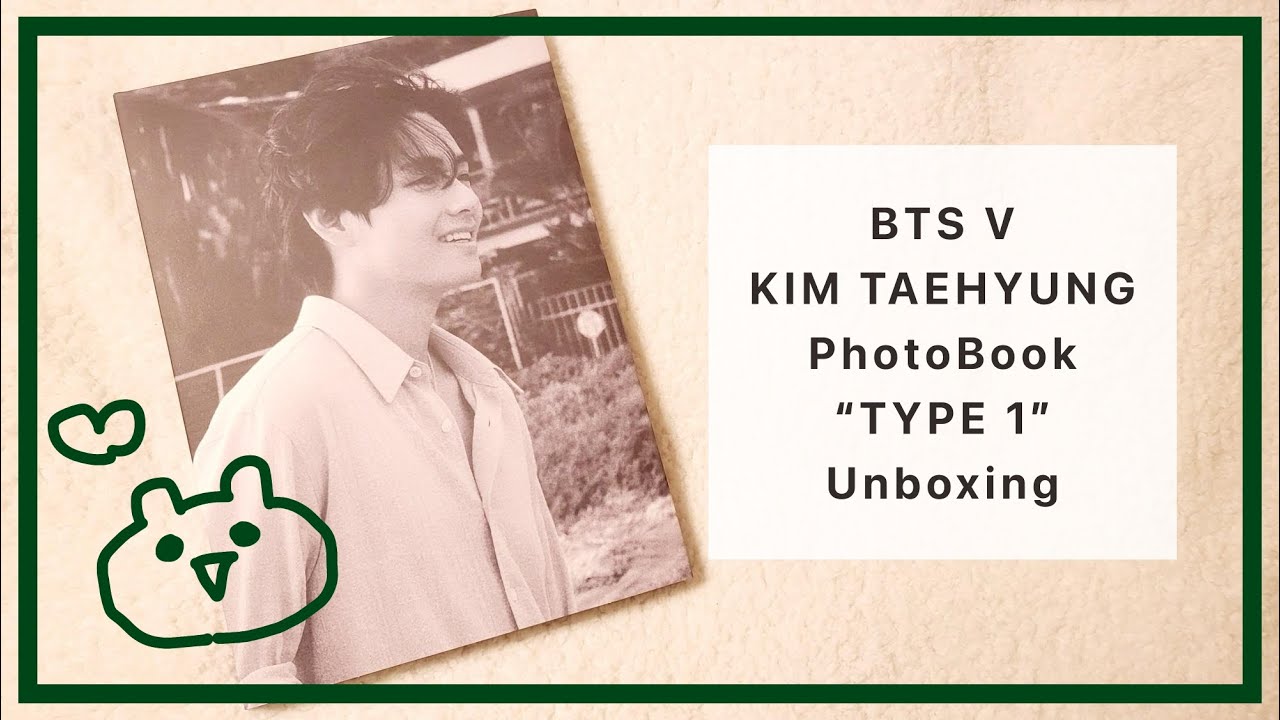 BTS　V　テヒョン　写真集　TYPE1　Weverse 　公式 テテの写真集 V 'TYPE 1' 発売決定！予約・特典等【BTS V