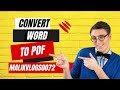 How to convert word to pdf easily online in 2023 #pdfconverter #earnmone...