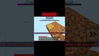 one block survive 😧😤#minecraft #minecraftpe #minecraftshorts #smartphone #shorts #viralshorts #viral