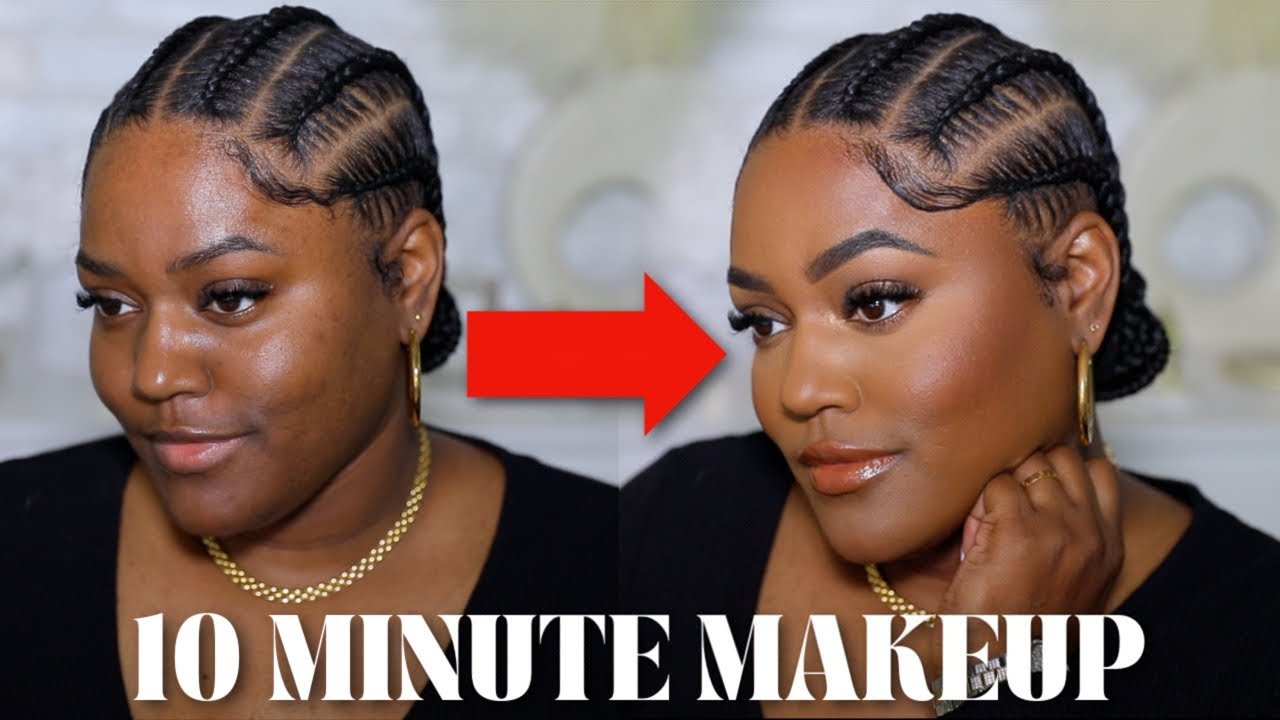 UNDER 10 MINUTE EVERYDAY NATURAL MAKEUP TUTORIAL - YouTube