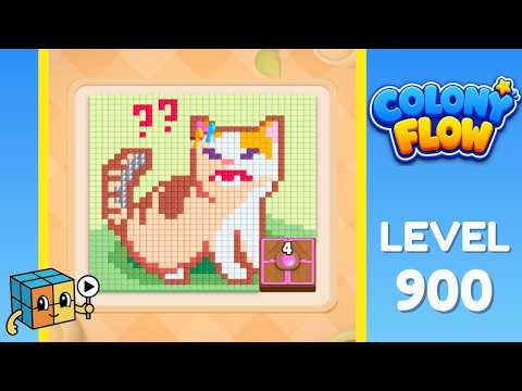 Colony Flow Level 900 Walkthrough Solution