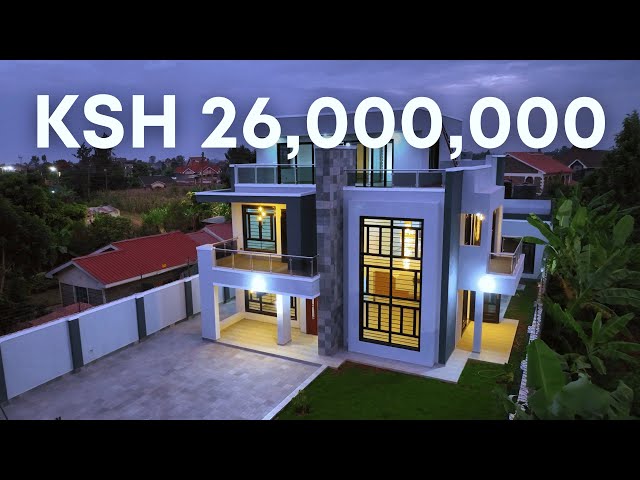 Inside Ksh.26,000,000 4Bedroom #maisonette #housetour #ruiru #kenya #mansion #realestate #luxuryhome class=