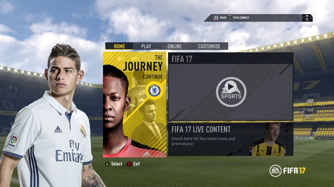 How To Continue Fifa 17 The Journey Offline