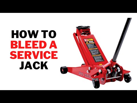 Fill & Bleed a floor jack 