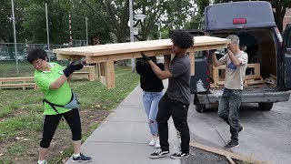 Architectural Technology Students Contribute to the Decelles Street Project!