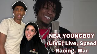 WHICH SONG IS BETTER?! | NBA YoungBoy - Unreleased (LIVE) Live, Speed Racing, War REACTION