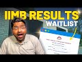 Iim bangalore results date and waitlist movement details 